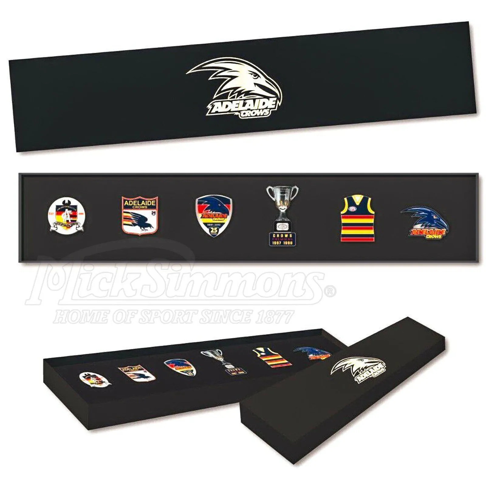 Adelaide Crows AFL Evolution Series Collection Team Metal Logo Pin Set Badge