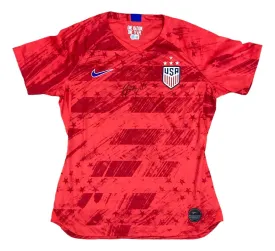 Alex Morgan Signed 2017 Nike USA Women's Red Soccer Jersey BAS