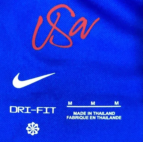 Alex Morgan Signed 2023 Nike USA Women's Away Medium Soccer Jersey BAS