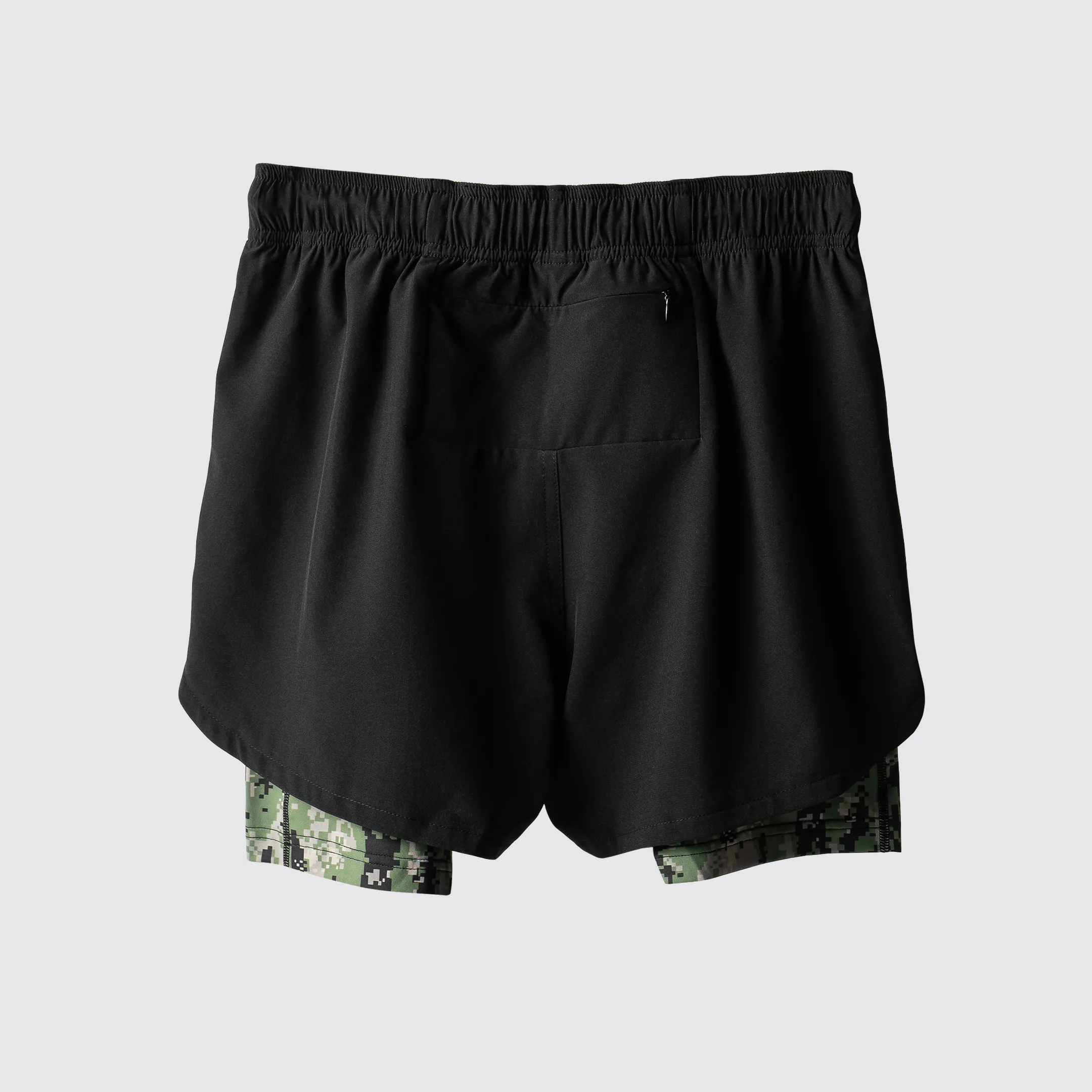 AOR2 Extended Liner Black Training Shorts