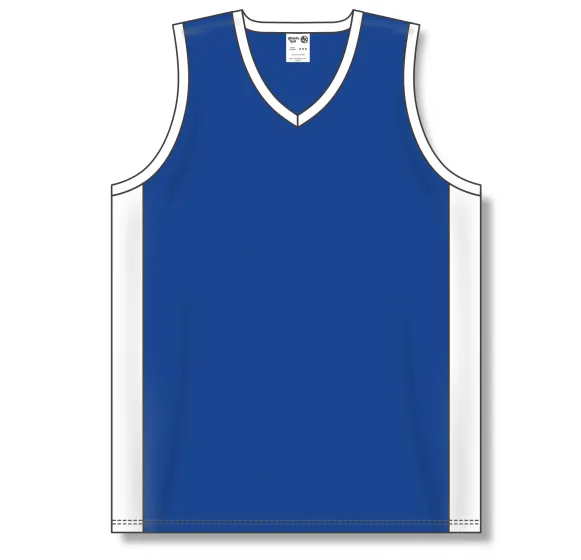 Athletic Knit (AK) B2115Y-206 Youth Royal Blue/White Pro Basketball Jersey