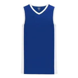 Athletic Knit (AK) B2115Y-206 Youth Royal Blue/White Pro Basketball Jersey