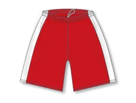 Athletic Knit Two-Tone Basketball Game Shorts