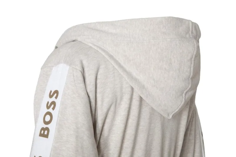 Boss Sense Natural Hooded Bathrobe (Unisex) by Hugo Boss Home