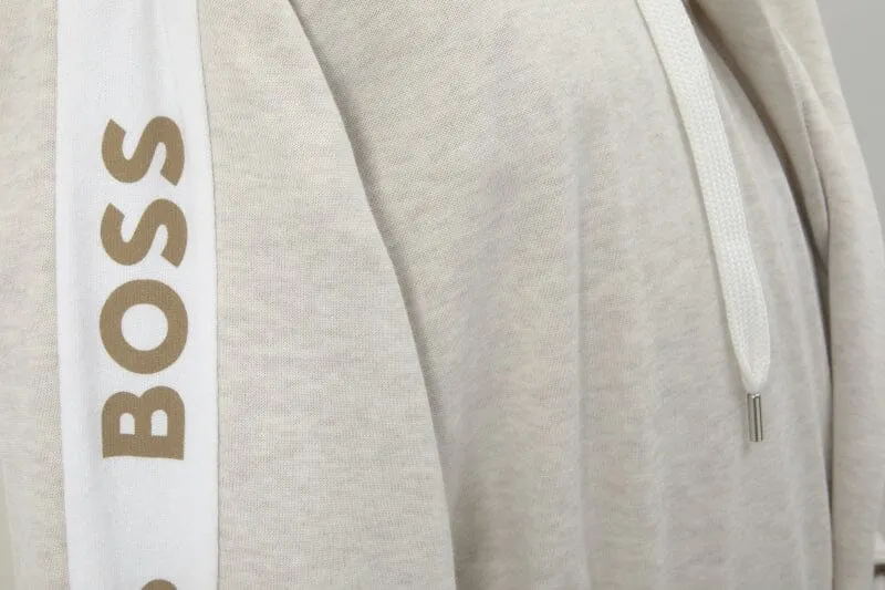 Boss Sense Natural Hooded Bathrobe (Unisex) by Hugo Boss Home