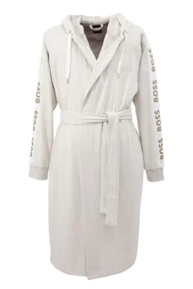 Boss Sense Natural Hooded Bathrobe (Unisex) by Hugo Boss Home