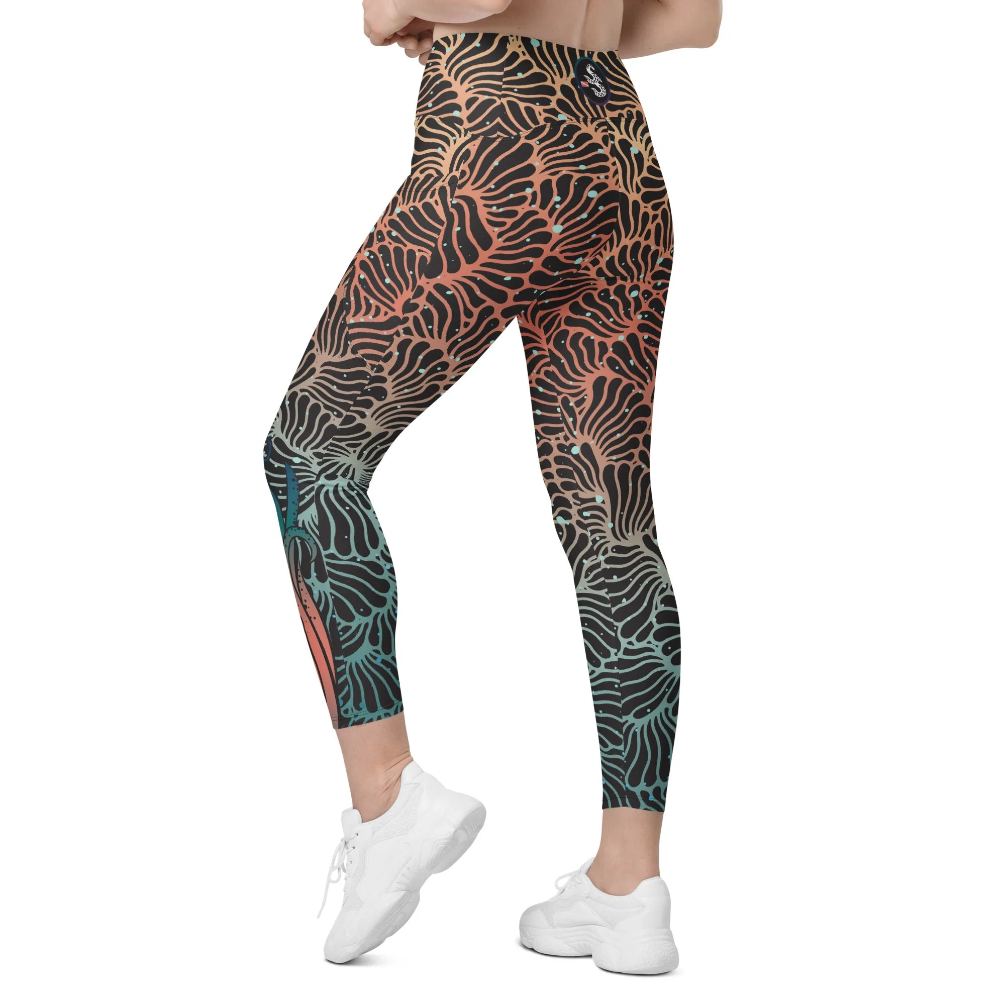 Camouflage Octopus Pocket Leggings (XS - 6X)