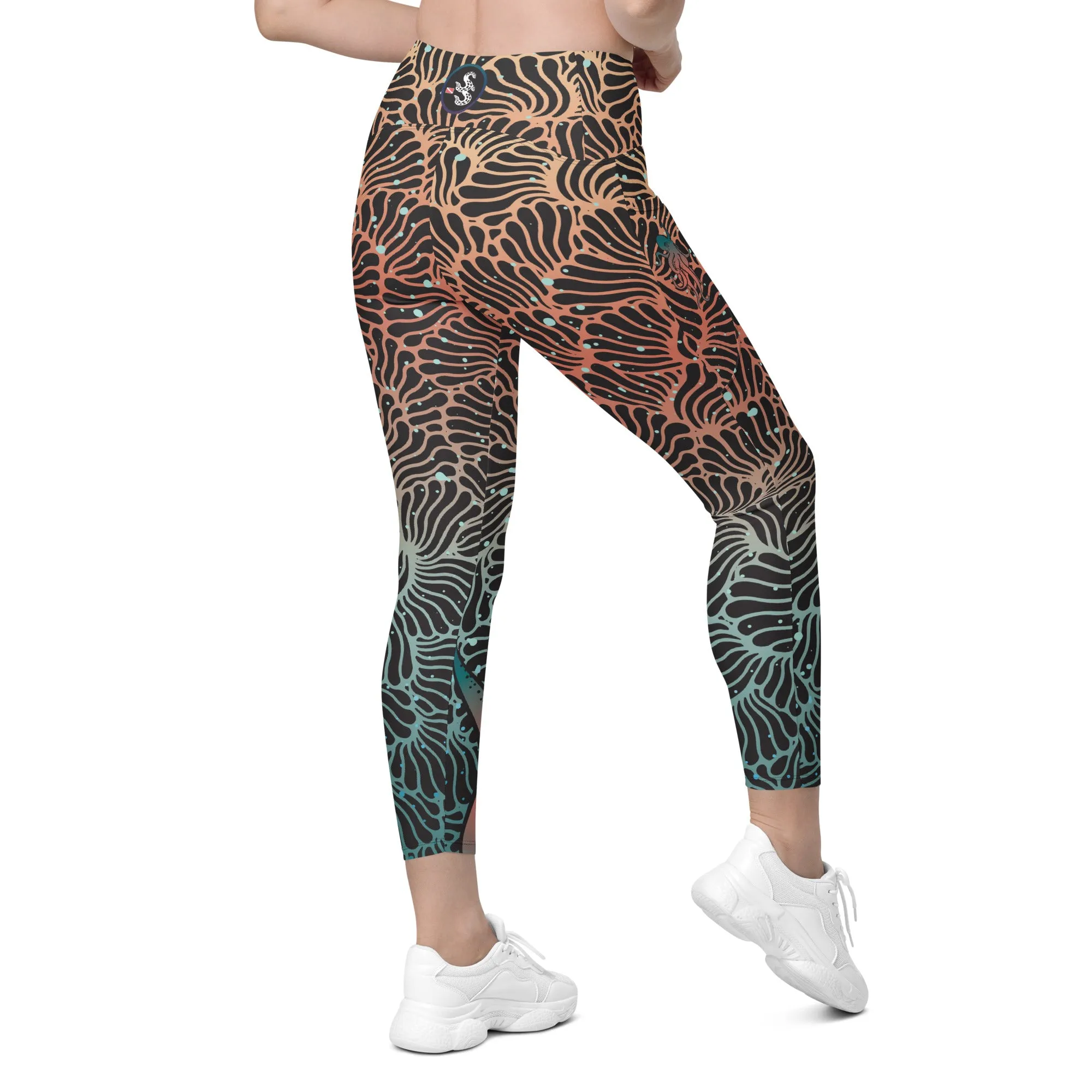 Camouflage Octopus Pocket Leggings (XS - 6X)