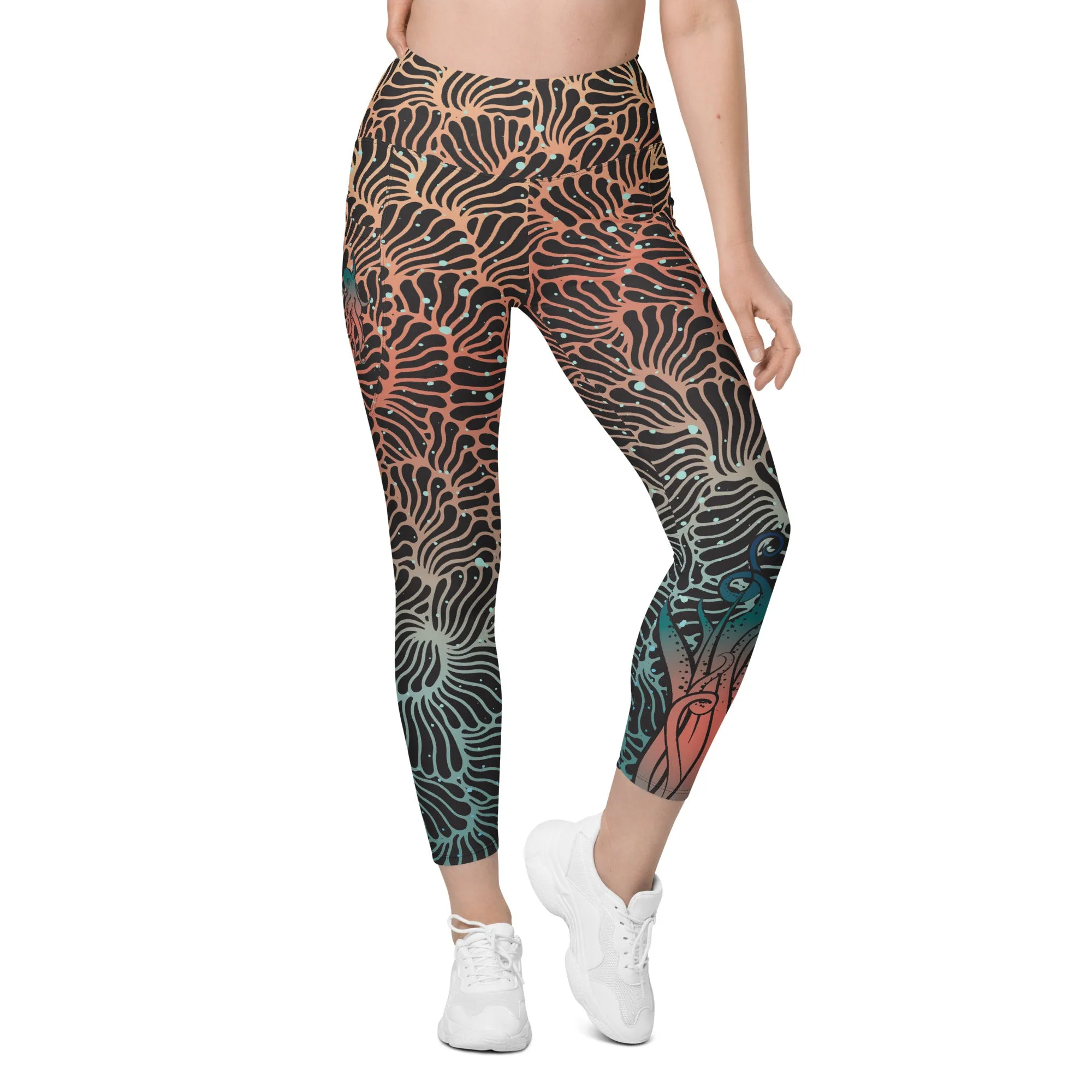 Camouflage Octopus Pocket Leggings (XS - 6X)