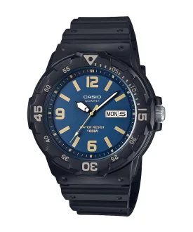 Casio MRW-200H-2B3VDF Analog Black Resin Strap Watch for Men