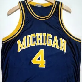 Chris Webber Michigan Wolverines College Basketball Throwback Jersey