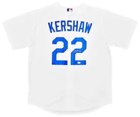 Clayton Kershaw Signed Los Angeles Dodgers Nike Baseball Jersey JSA LOA