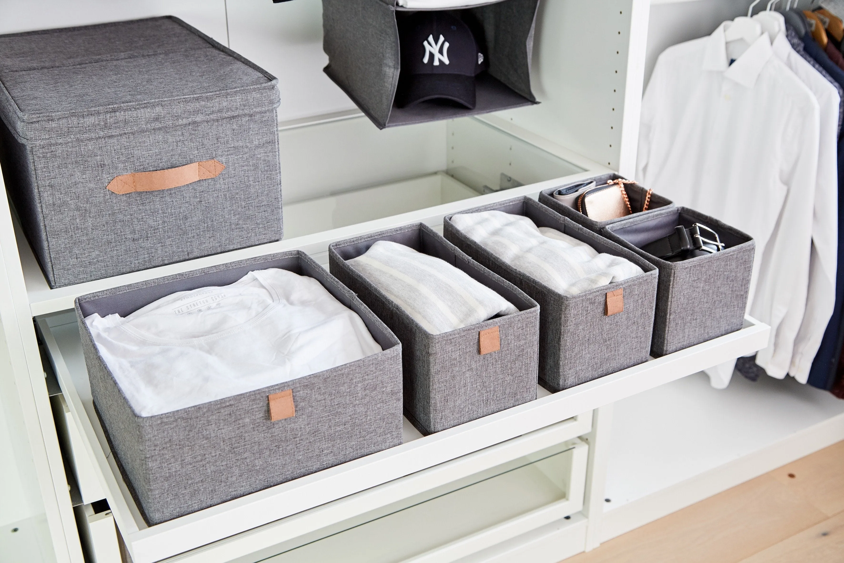 Closet Organisers Grey Range