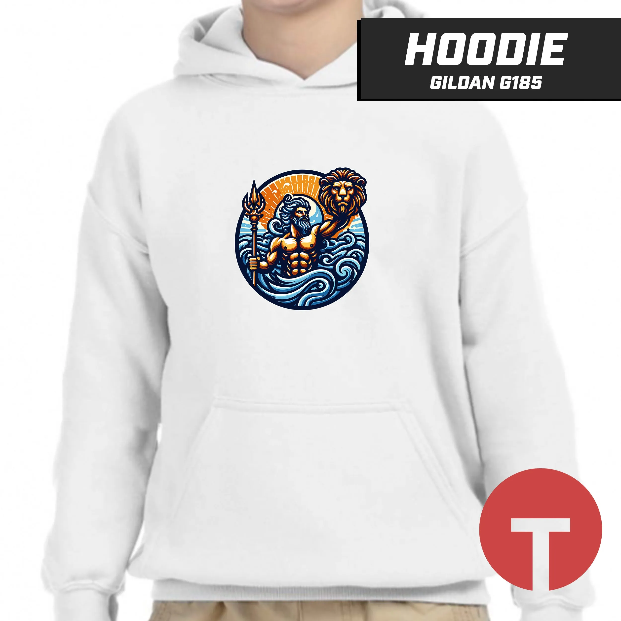 Detachment Poseidon - Hoodie Gildan G185