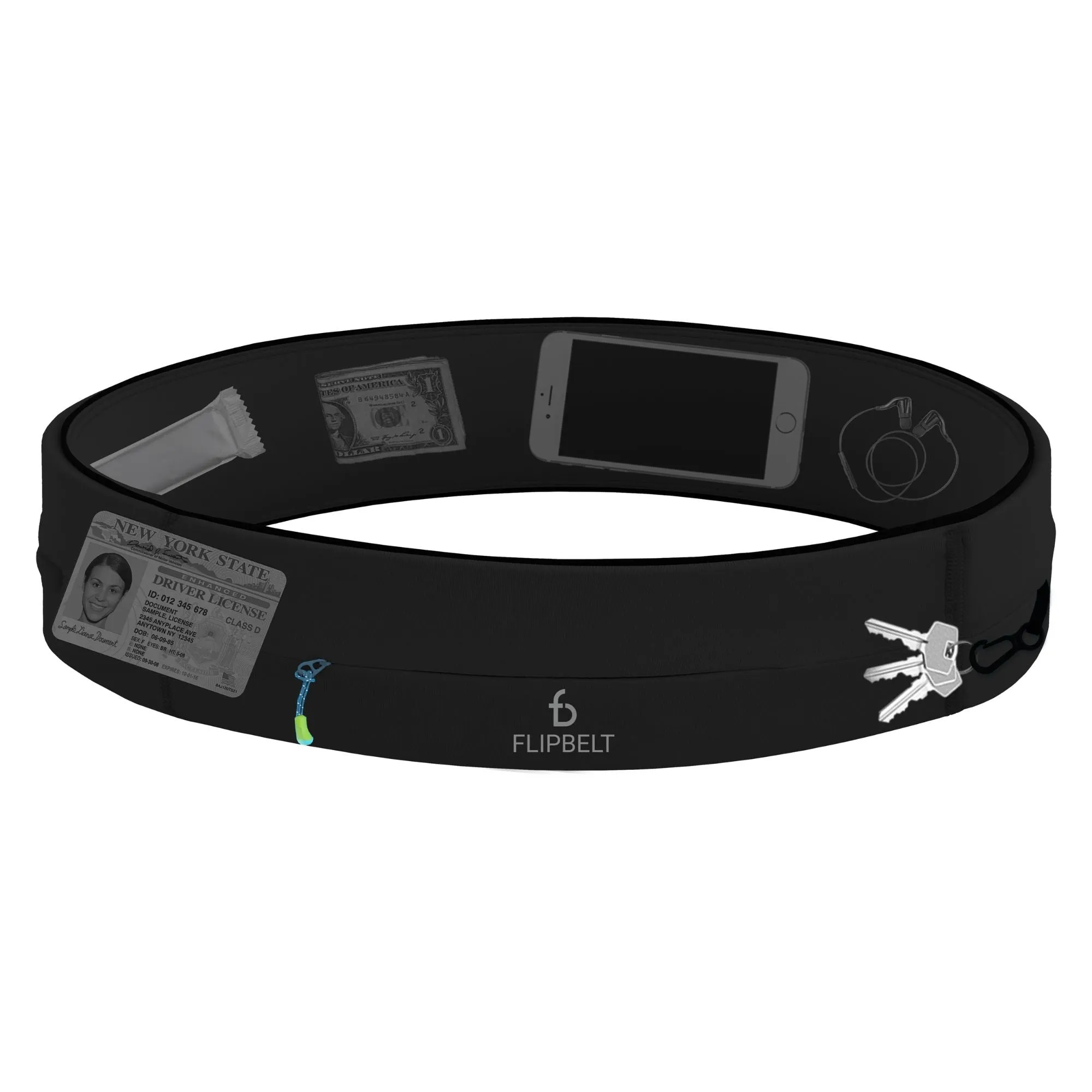 FlipBelt Zipper Running Belt