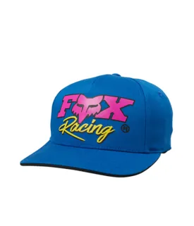 Fox Youth CASTR Flexfit Hat (Royal Blue) OS