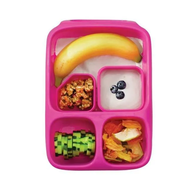 Goodbyn Hero Lunchbox Neon Pink plus Two Leakproof Containers