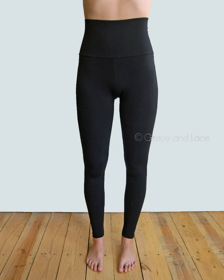 Grace & Lace Perfect Fit Leggings in Black