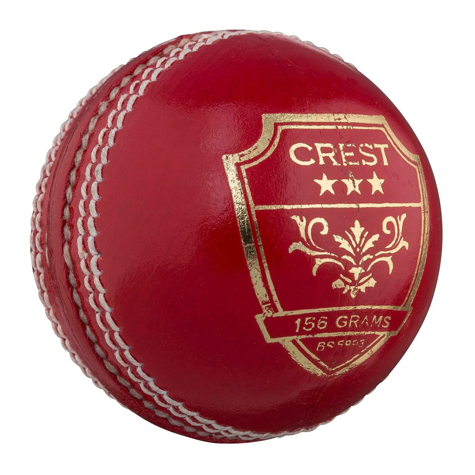 Gray Nicolls Crest 3 Star 4 Pc Ball - Red 156g