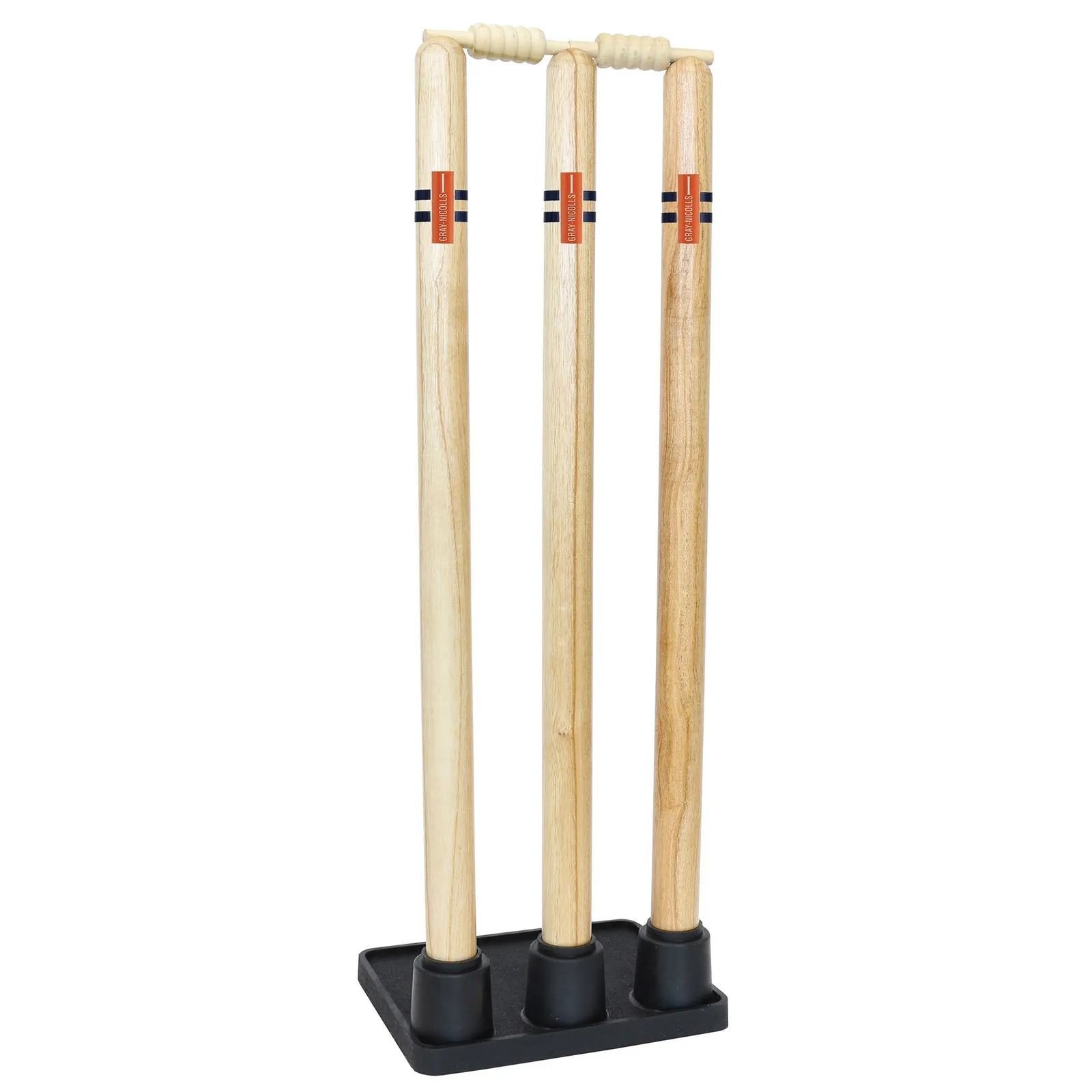 Gray Nicolls Wooden Stumps with Rubber Base