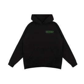 Hidden Koi Fish Black Hoodie