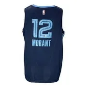 Ja Morant Signed Memphis Grizzlies Navy Blue Nike Swingman 2XL Jersey BAS