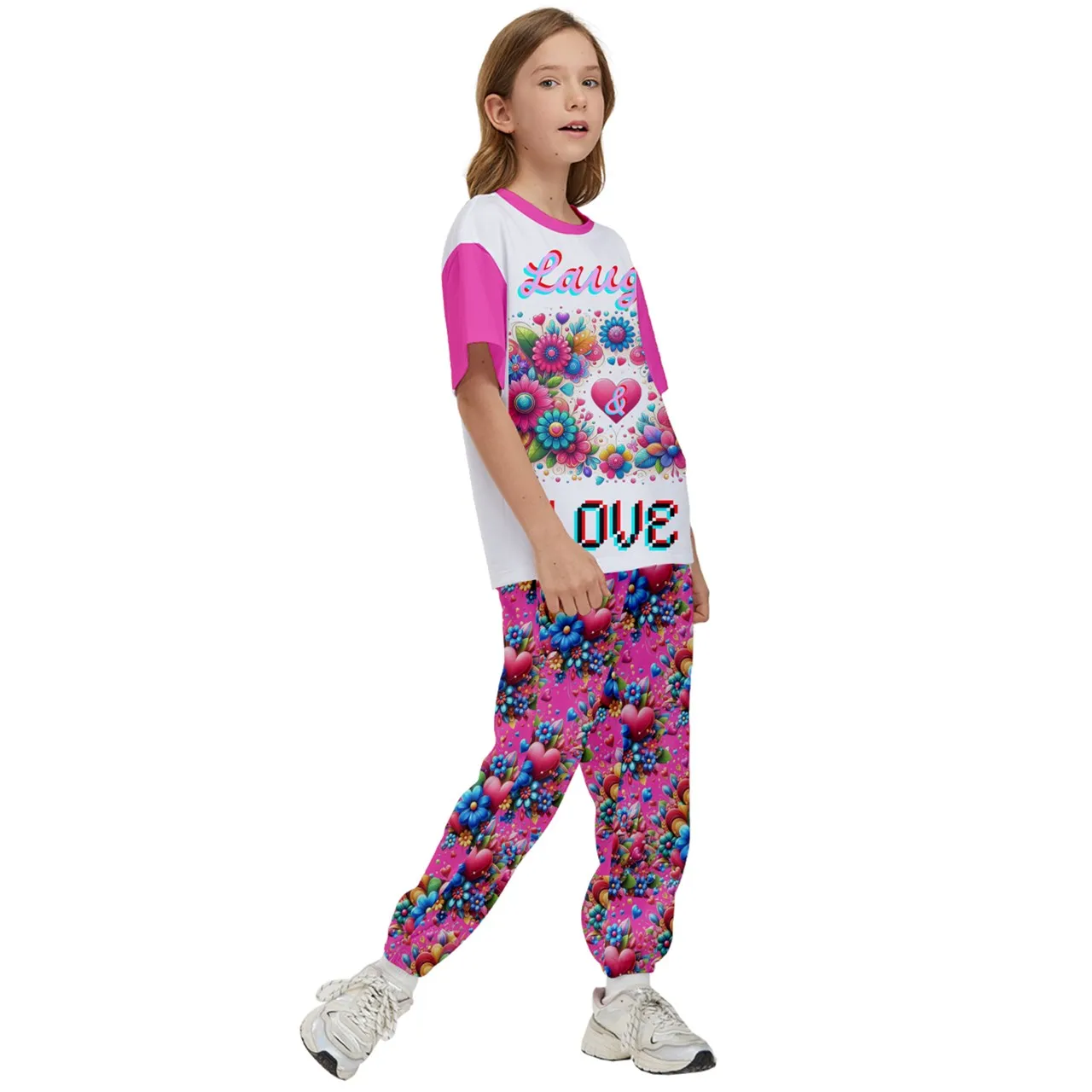 Kids' T-Shirt and Pants Outfit Set