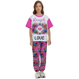 Kids' T-Shirt and Pants Outfit Set