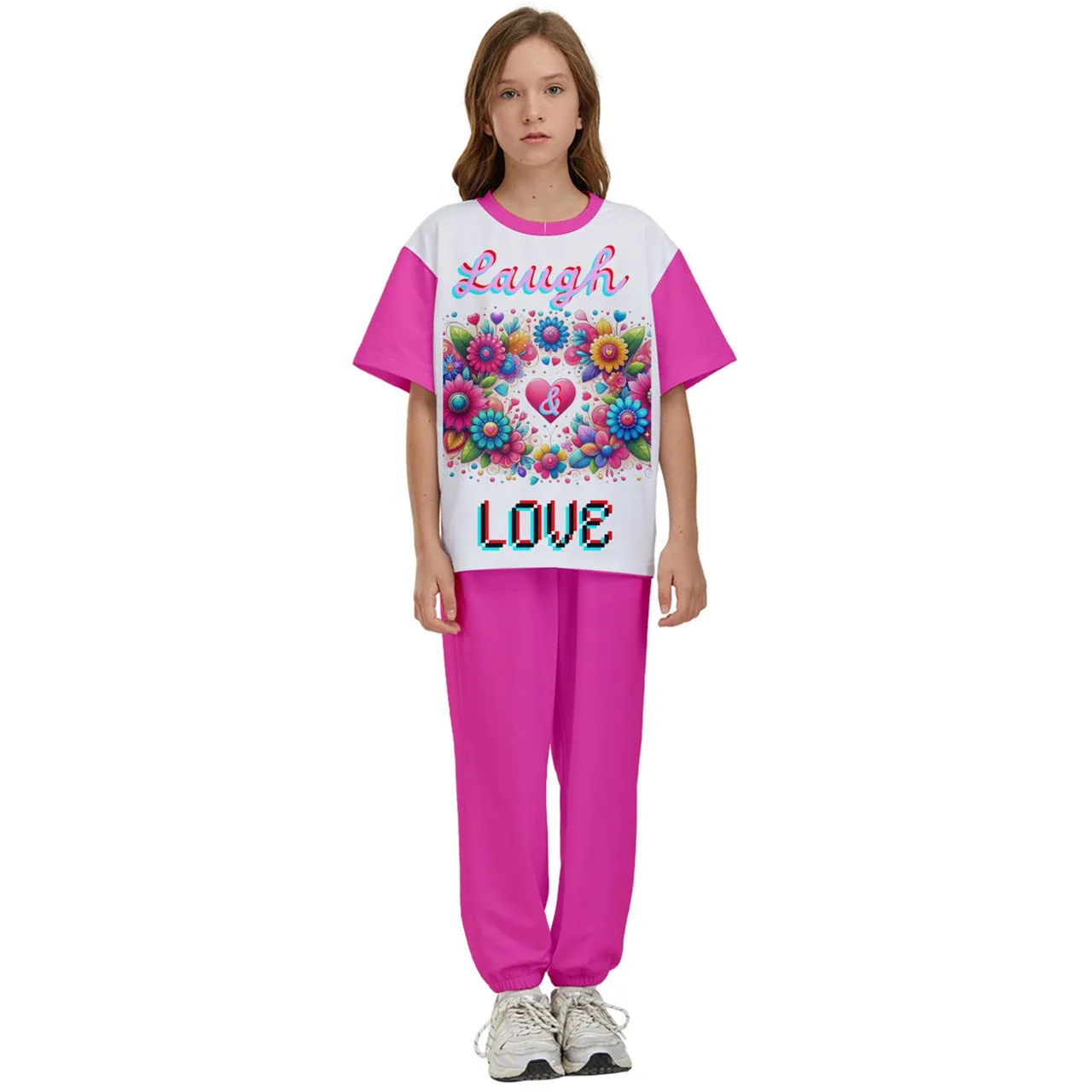 Kids' T-Shirt and Pants Outfit Set