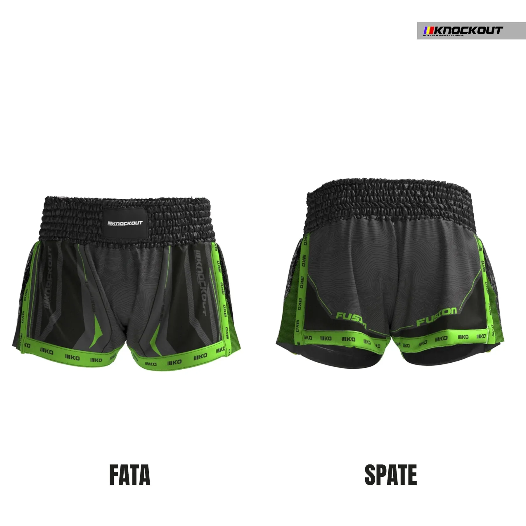 Knockout Fusion Kickbox Shorts