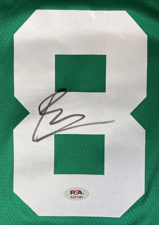 Kristaps Porzingis Signed Boston Celtics Nike Swingman Jersey PSA Hologram