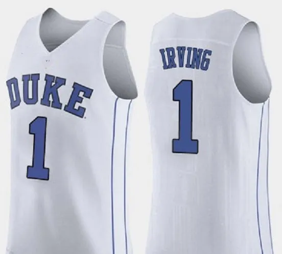 Kyrie Irving Duke Blue Devils College Basketball Throwback Jersey