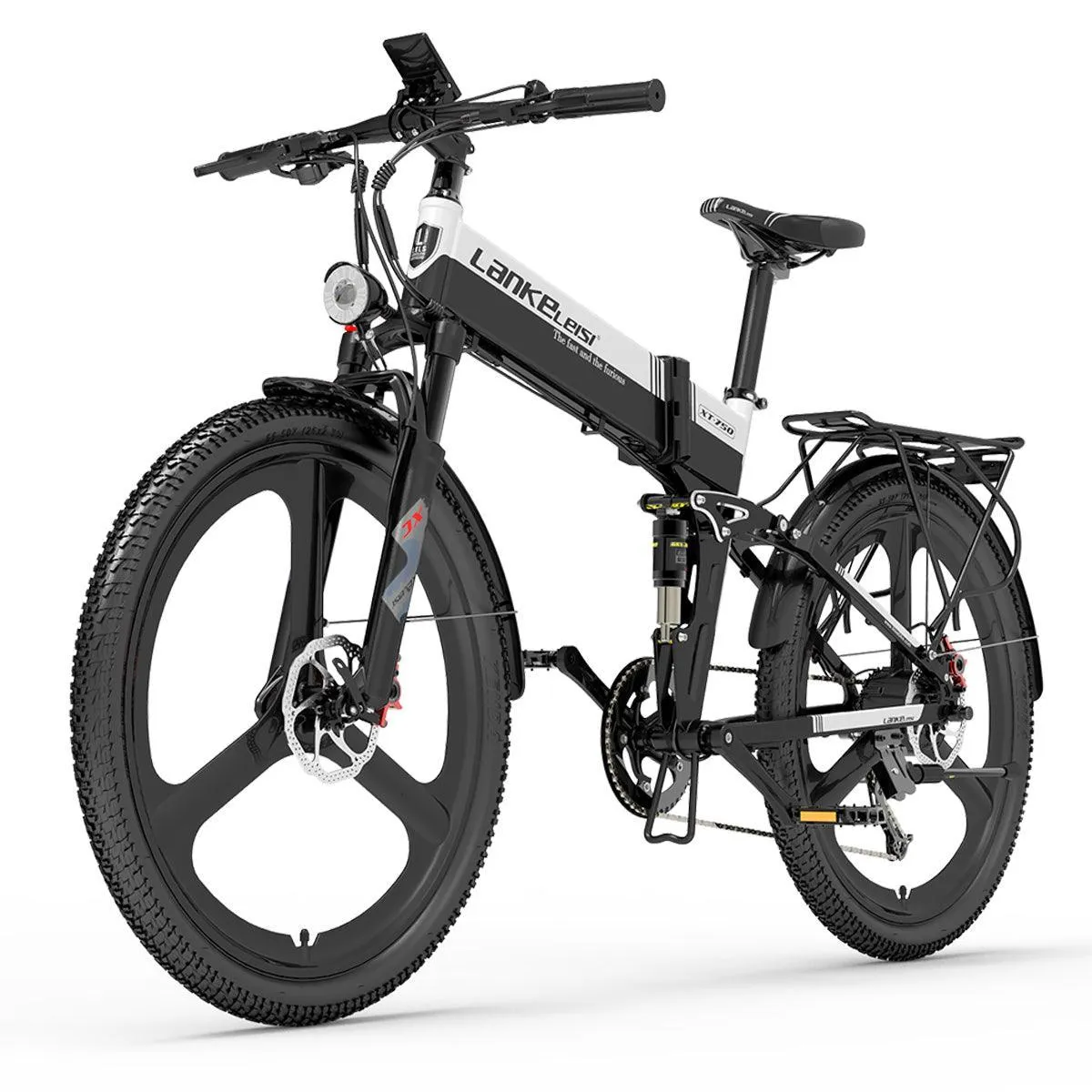 LANKELEISI XT750 Sports Version Electric Folding Bike - US