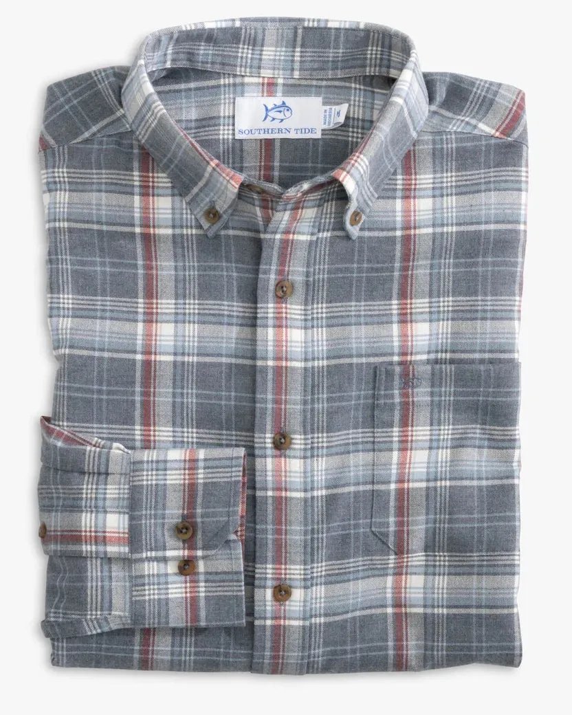 Longleaf Plaid Flannel Sport Shirt