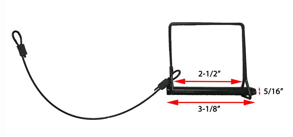 LOWER SNAPPER PIN FOR HR1000 & HR1000R: Y-SPEC