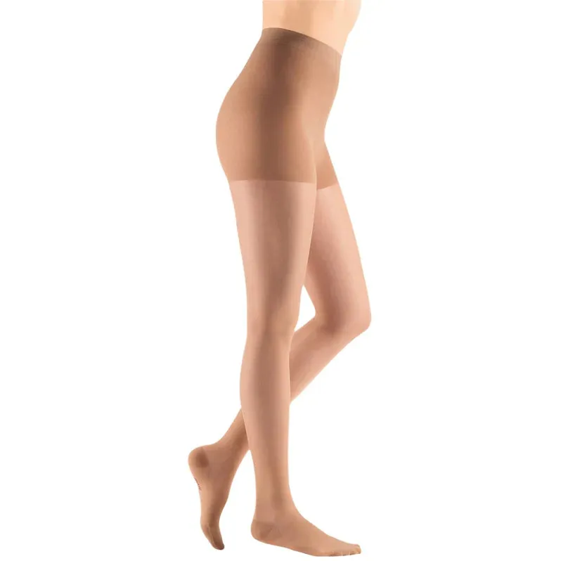 Medi Sheer & Soft 30-40mmHg Closed Toe Panty w/Non Adjustable Waist Band