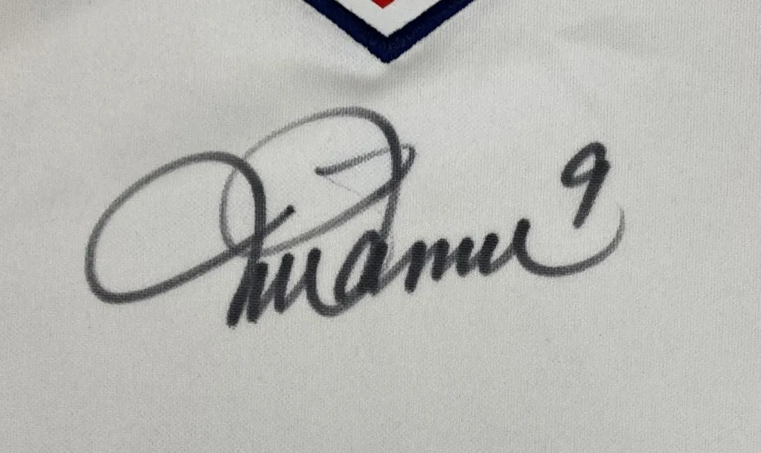 Mia Hamm Signed USA White Nike Women's Soccer Jersey BAS ITP