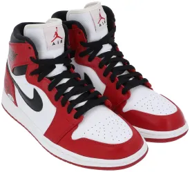 Michael Jordan Chicago Bulls Signed Nike Air Jordan 1 Retro High Sneaker BAS UDA