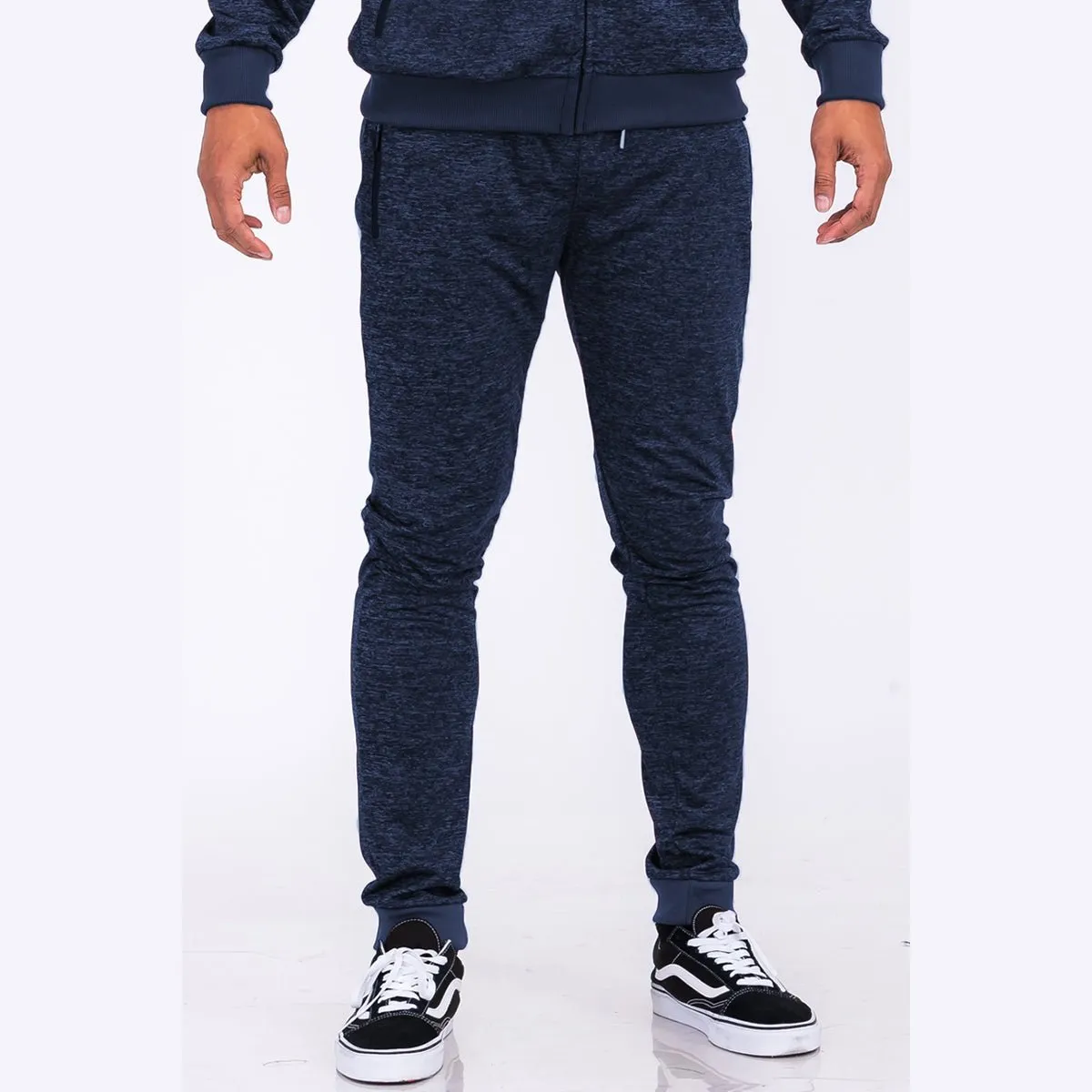 Navy Marbled Lightweight Active Jogger