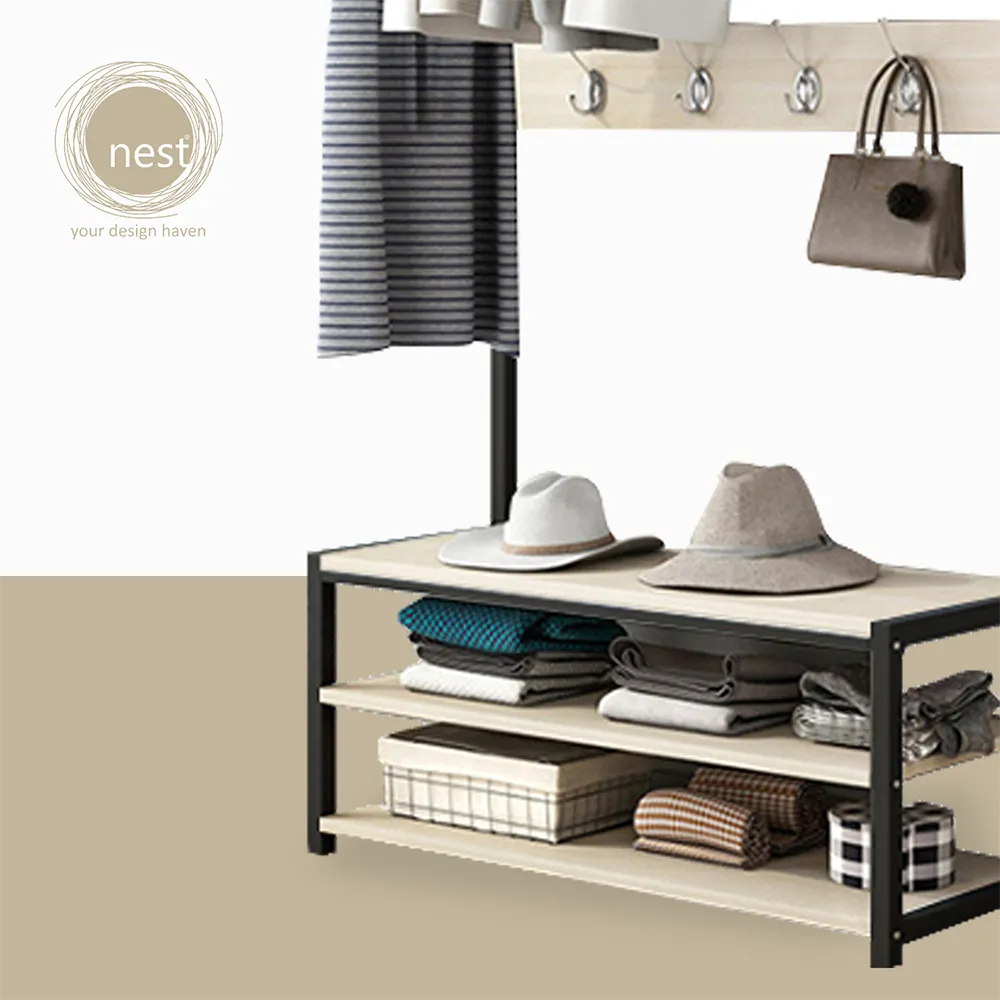 Nest Design Lab Premium Garment Shelf Rack