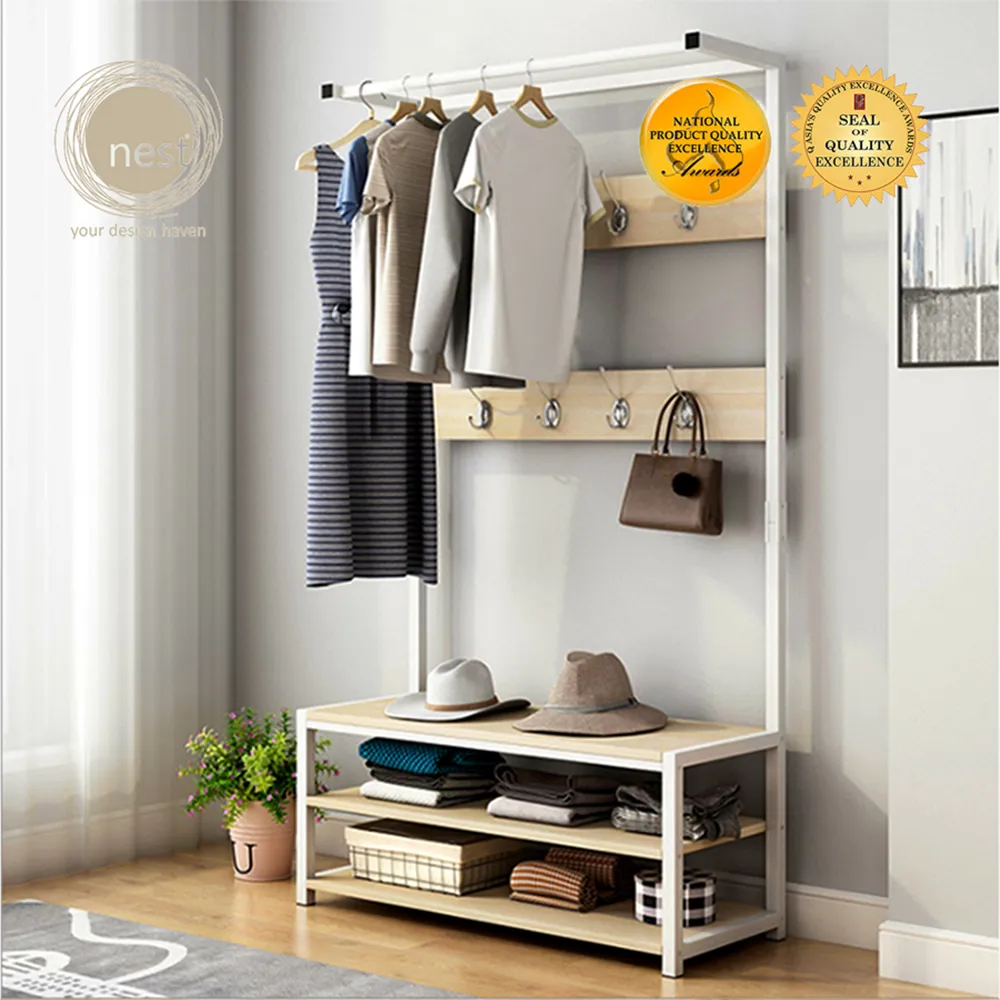 Nest Design Lab Premium Garment Shelf Rack