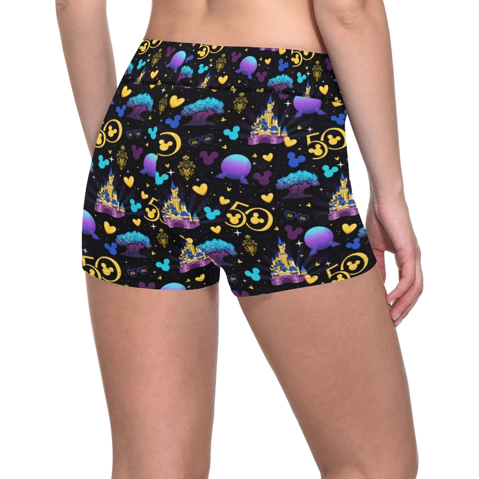 New 50th Anniversary Women's Short Leggings