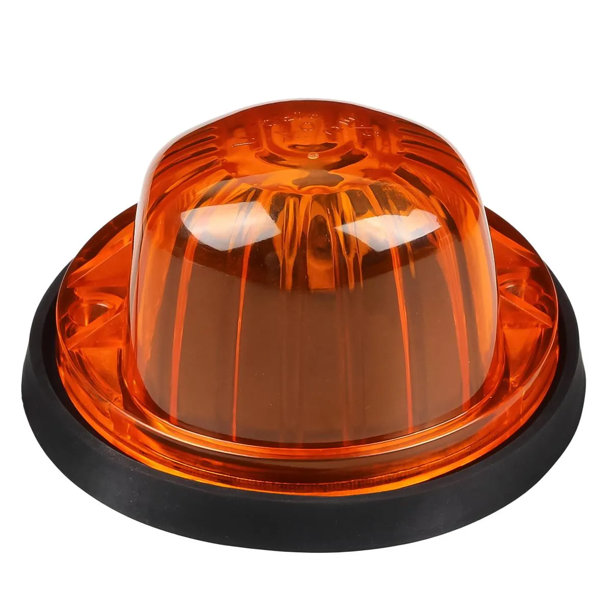 Partsam 5X Roof Running Cab Marker Light Amber Cover Lens/Base Compatible with C/K Series 1973 1974 1975 1976 1977 1978 1979 1980 1981 1982 1983 1984 1985 1986 1987 Pickup Truck