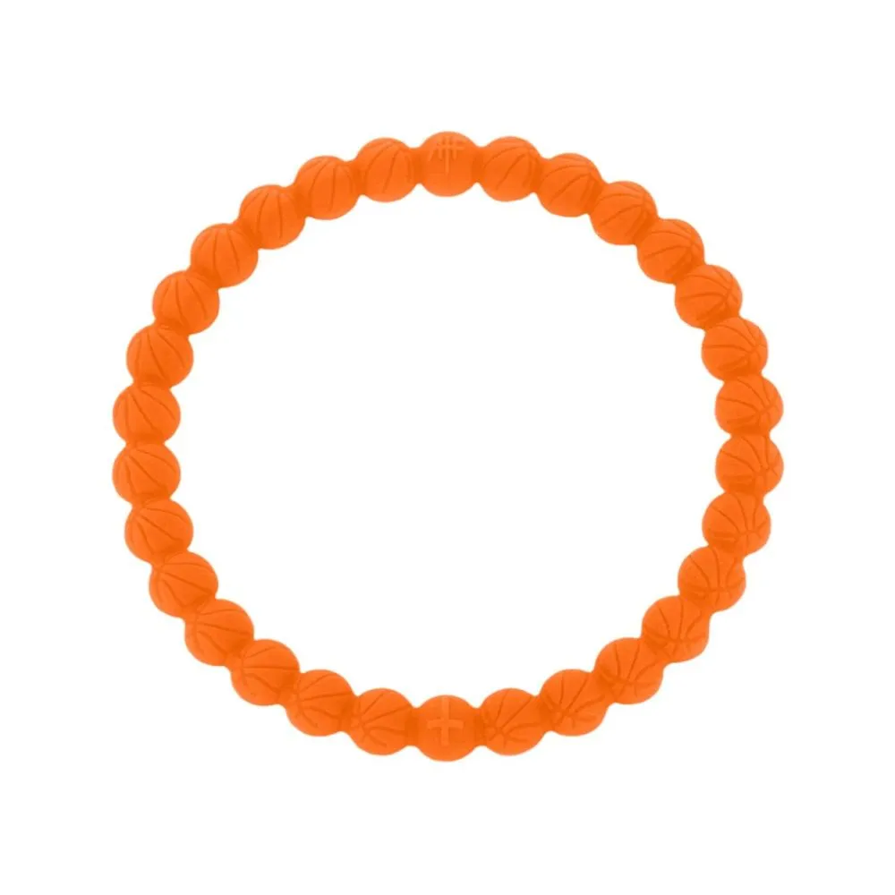 Power Band Basketball Bracelet | Orange