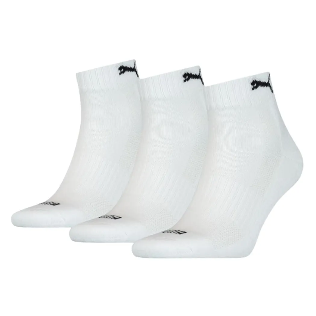 puma Cushioned Quarter 3pairs Men's Socks