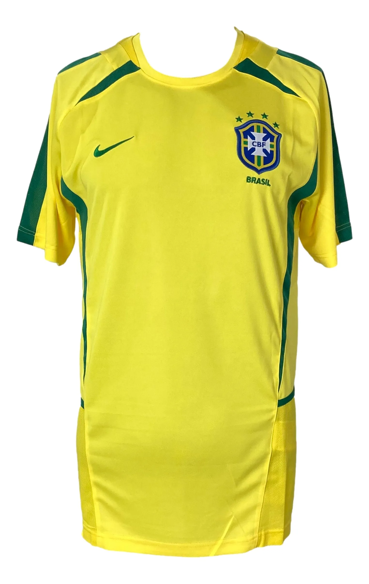 Ronaldo Signed Brazil Nike Soccer Jersey BAS