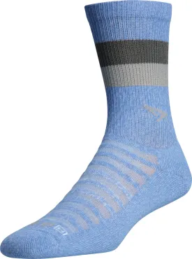 Running Lite-Mesh Crew - Sky Blue Heathered