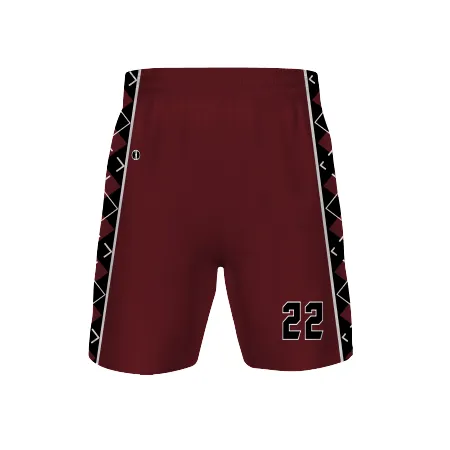 Russell Athletic Freestyle Sublimated 4-Way Stretch 8" Basketball Shorts