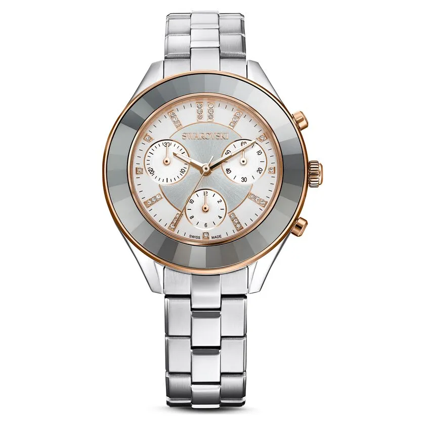 Swarovski Unisex Watch Octea Lux Sport Steel White 5610494