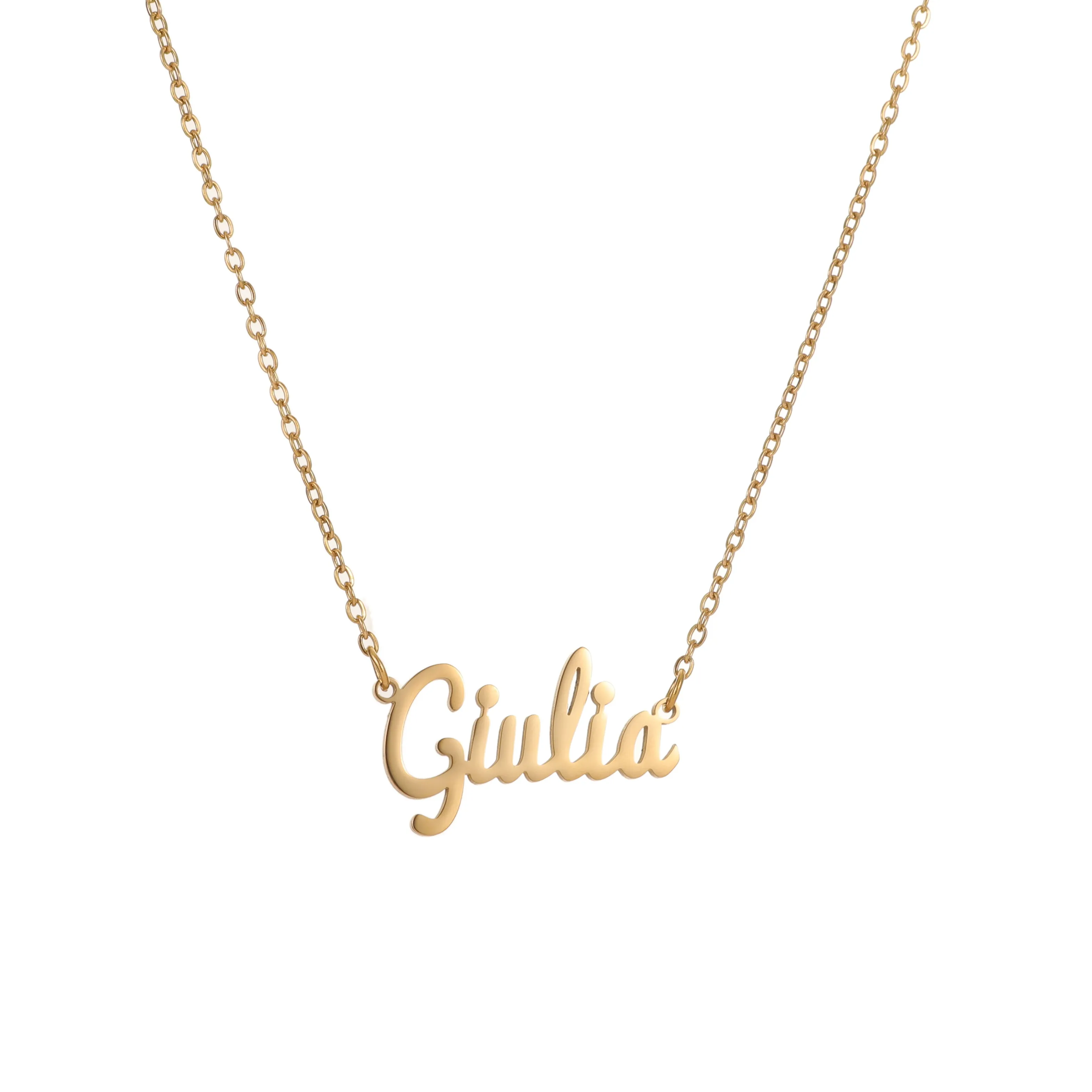 Teenager Signature Custom Name Necklace